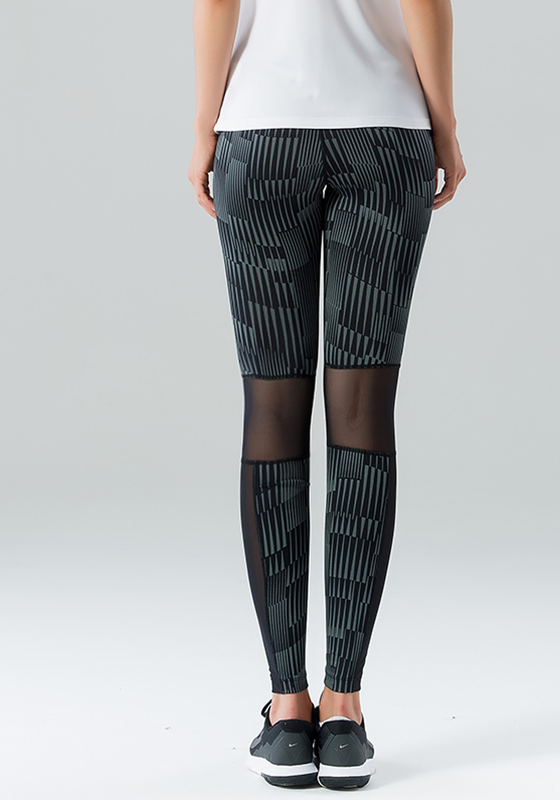 High Waist Reflective Design Pants High Waist Reflective Design Pants