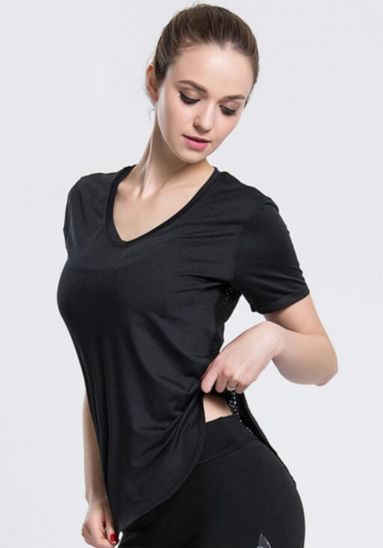 Short sleeve Hollow Mesh T-shirt Short sleeve Hollow Mesh T-shirt