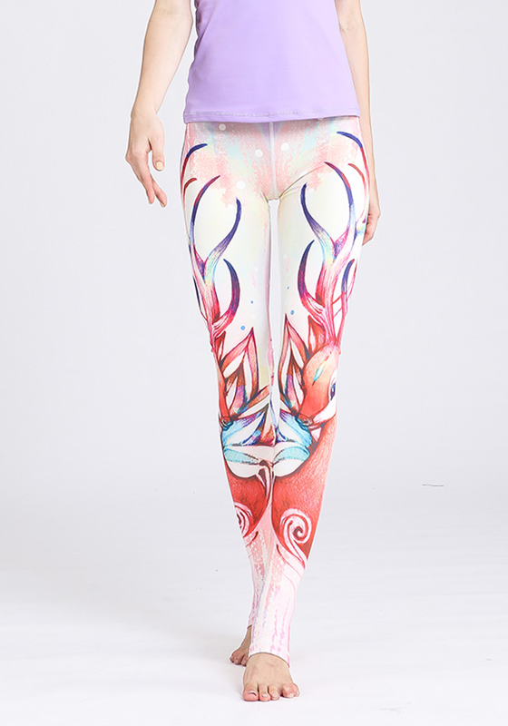 Floral Quick Dry Yoga Pants Floral Quick Dry Yoga Pants