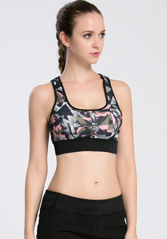 Padded Breathable Yoga Bra Padded Breathable Yoga Bra