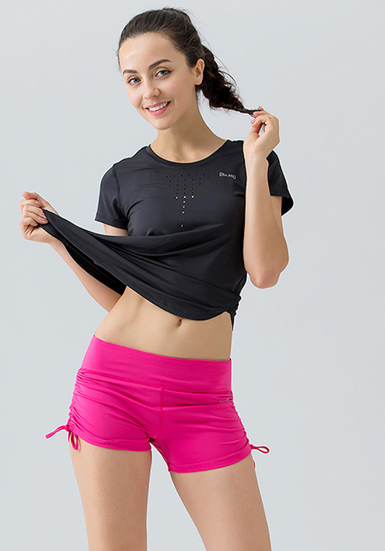 Pulling Seam Yoga Shorts Pulling Seam Yoga Shorts