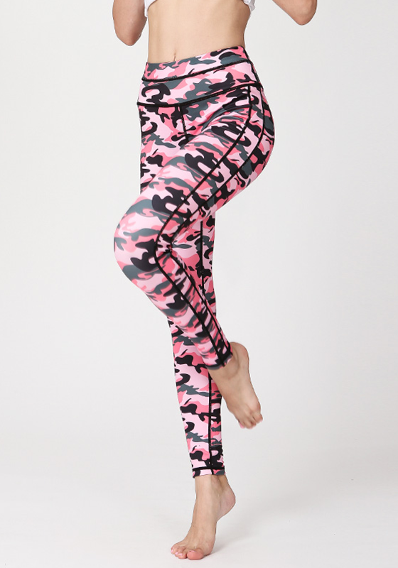 Floral High Waist Yoga Pants Floral High Waist Yoga Pants