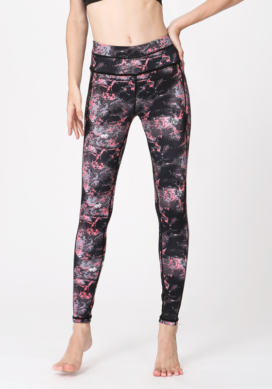 Floral High Waist Yoga Pants Floral High Waist Yoga Pants
